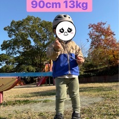 【ノースフェイス】90cm春秋向けコンパクトジャケット　の画像