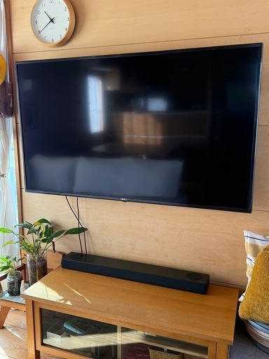 LG60インチ液晶テレビ➕LGサウンドバーシステムセット