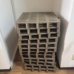 ダブルサイズ すのこ ジョイントパレット 12枚    の画像