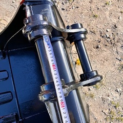 3〜3.5トンミニユンボ用　ユンボバケット 600mm ピン40mm 0.11m3　ミニユンボ用」の画像