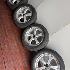 SSR❗️ヴェエナ.クラージュ18インチアルミホイール☆2ピースの画像