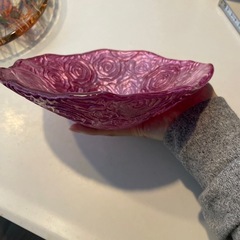 ガラスプレート　IVV社ロゼットコレクション　の画像