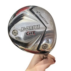 ◯ツアーステージ X-DRIVE GR ドライバー ５番フェアウェイウッド 2本セットの画像