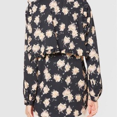 【美品】COEL コエル ブラウス シャツ セーラー 花柄 春物の画像