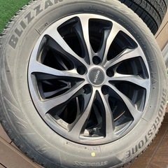 ブリヂストン スタッドレス 205/60R16 ホイール付き 4本セット 2021年製
の画像