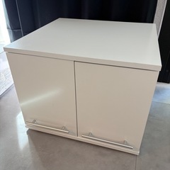 冷蔵庫上　収納棚
の画像