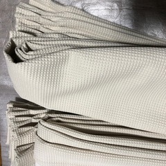 ニトリ　カーテン　アイボリーの画像