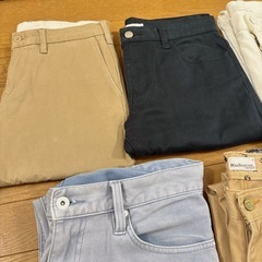 ②メンズボトムス パンツ Mサイズ 5着セット 洋服まとめ売りの画像