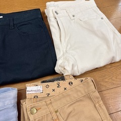 ②メンズボトムス パンツ Mサイズ 5着セット 洋服まとめ売りの画像