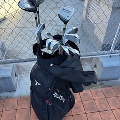 ゴルフクラブセット TOURSTAGE / TaylorMade ミックスセット キャディバッグ付きの画像