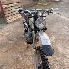 SR400 VMX ヴィンテージモトクロッサー　エイジング　腰上OH済　検2年付の画像