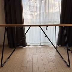 【無印】折りたたみデスク／説明書付きの画像