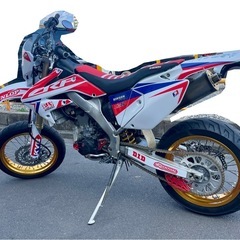 【公道仕様】CRF250X モタード仕様 特注ワイドモタードホイール XRの画像