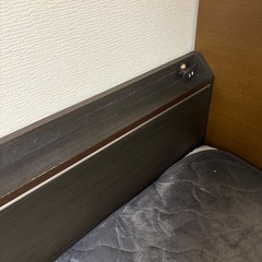 ニトリ　シングルベッド　　ジオチェストの画像