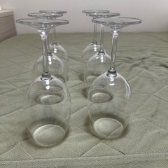 ワイングラス半ダース　(6個)の画像