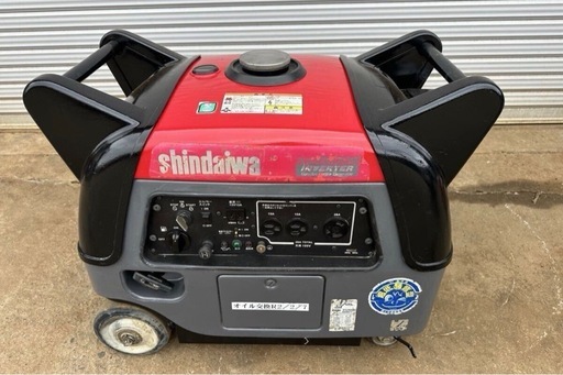 shindaiwa/新ダイワ 2.8kVA インバーター発電機IEG2800Mガソリン 動作確認済み