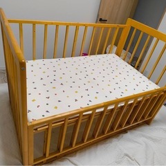 ベビーベッド3月末までの画像