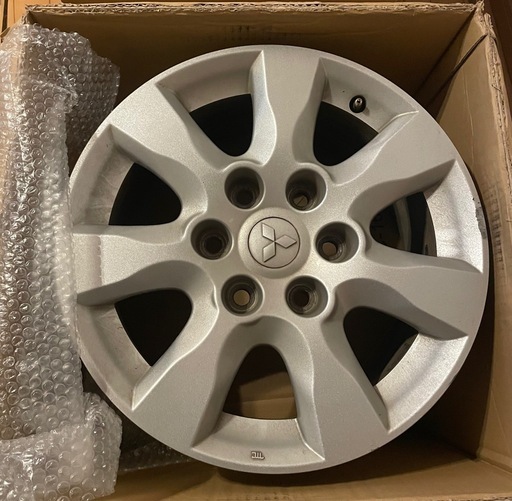 パジェロ V98W 純正17インチホイール 4本 7.5J PCD139.7値下げ可