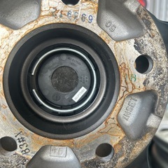 17インチアルミホイールの画像