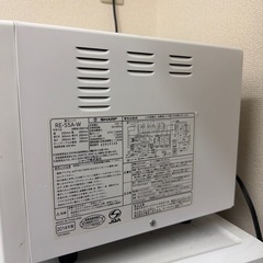 SHARP 2014年製　電子レンジの画像