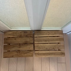 木製　踏み台2個の画像