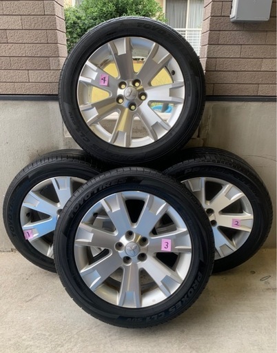 デリカD5 純正タイヤセット4本　225/55R18 デリカ:D5 純正ホイール&タイヤ4本セット 225/55R18 【公式通販】