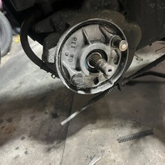 バイク修理　シート張り替え　オイル交換　　マフラー交換　リアサス交換の画像