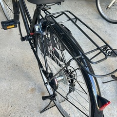 ほぼ未使用　自転車　26インチ　黒
の画像