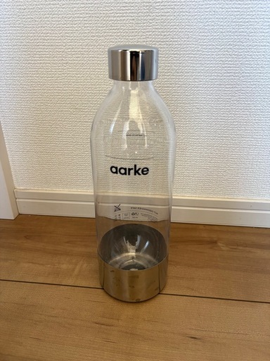  AARKE アールケ カーボネーター3 炭酸水メーカー スチール・シルバー
