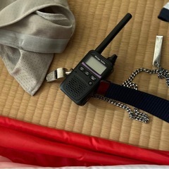 無線機　ハーネス　誘導棒の画像