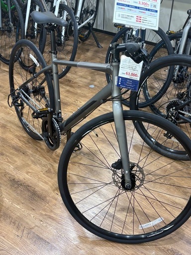 ロードフラットハンドルバー自転車