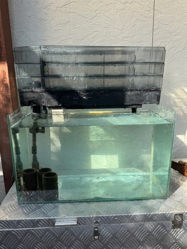 水槽用品いろいろ全部まとめて　180cmアクリル水槽ほか