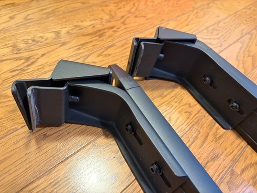 ジムニー ベースキャリアJB64 専用ルーフキャリア JB64 2本セット ルーフ バー アルミ合金材料製 天井収納 穴あけ不要 外装
