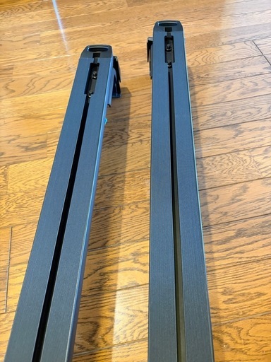 ジムニー ベースキャリアJB64 専用ルーフキャリア JB64 2本セット ルーフ バー アルミ合金材料製 天井収納 穴あけ不要 外装