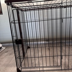 犬　ゲージ　ペットサークル　中古の画像