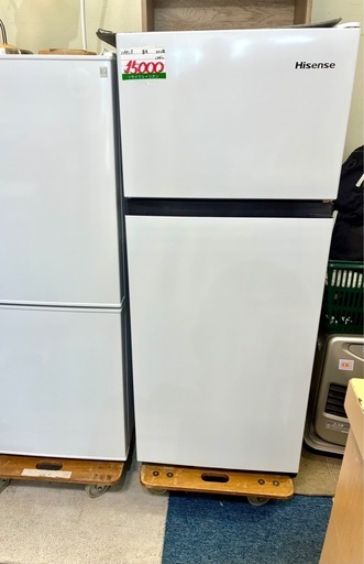 仙台市内トラック荷台渡し無料！2023 ハイセンス 冷蔵庫 直冷 中古 家電 買取 見積 引取