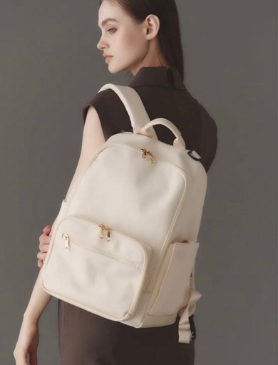【emiriawiz】ElegantBackpack ivory×gold S 新品