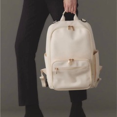 【emiriawiz】ElegantBackpack ivory×gold S 新品の画像