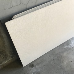 破格！【未使用】長さ240cmのクロス調プリント合板7枚まとめての画像