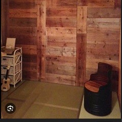 1枚の値段　足場板 端材 敷板用コマ板(インテリア等にも)の画像