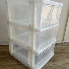 ⭐︎引渡し予定プラスチック衣装ケース 美品 収納ケースの画像