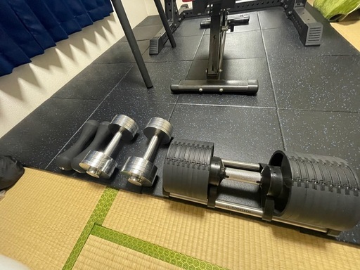 MBCパワー ハーフラック ベンチ ダンベル ゴムマット