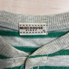 ベビー服70サイズロンパースあげますの画像