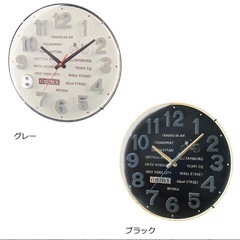 ノア精密　おしゃれ掛け時計　パリペリの画像