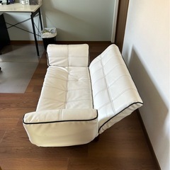 リクライニングソファ 二人がけ用の画像