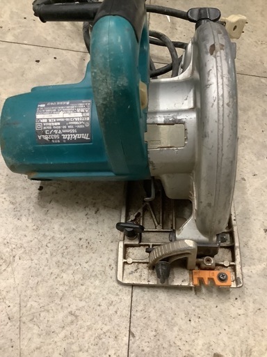 マキタ 電気マルノコ逆勝手 刃径165mm/切込57mm アルミベース 5632BLA  リサイクルショップ宮崎屋　佐土原店　26.3.15