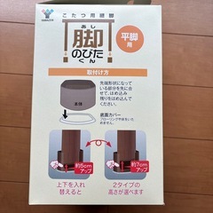 新品　こたつの継脚の画像