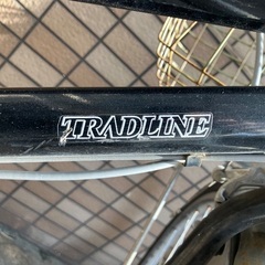 あさひ　TRADLINE 27インチ　6段変速　オートライト、リアライト付き　走行不具合なしの画像