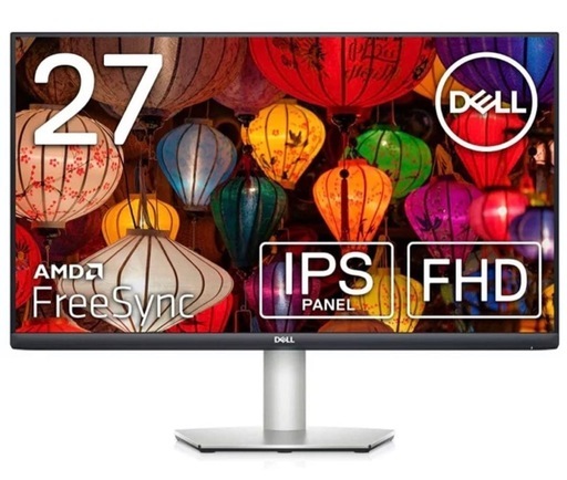 Dell S2721HS 27インチ モニター (フルHD/IPS非光沢/DP・HDMI/縦横回転・高さ調節/AMD FreeSync)