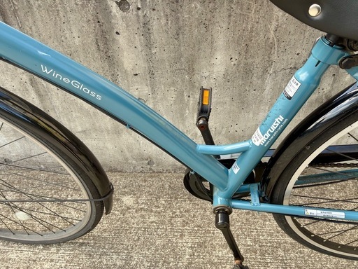 マルイシ 中古 6段 27インチ シティサイクル 引取 自転車